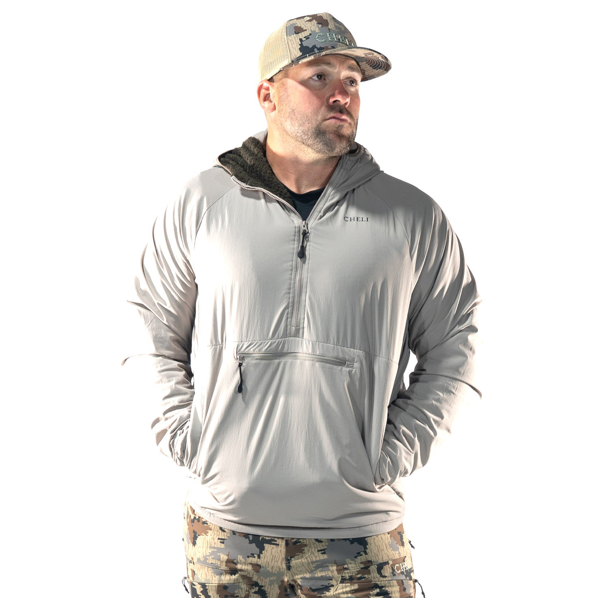 Cheli Outpost Light 1/2 Zip Jacket