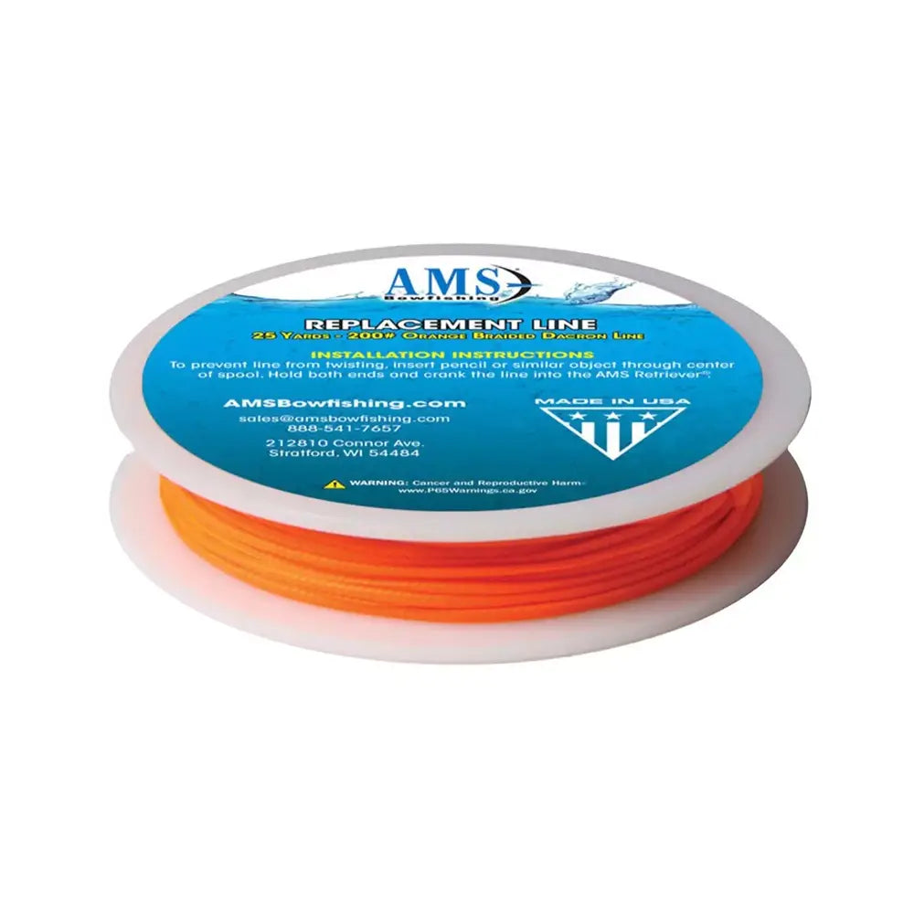 AMS Bowfishing 25 Yard Line, Orange