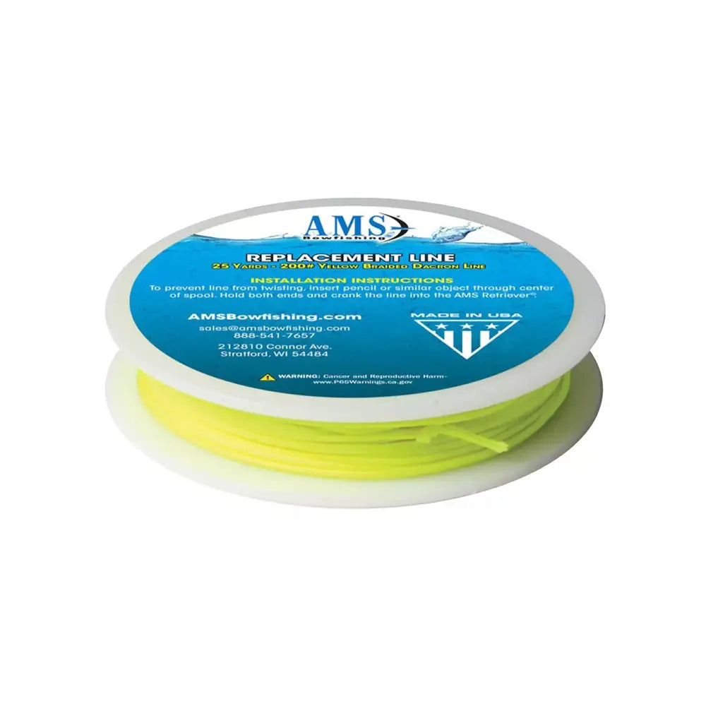 AMS Bowfishing Braided Dacron Replacement Bowfishing Line
