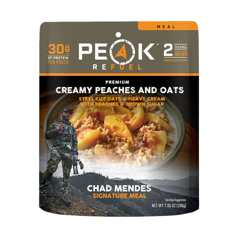 Peak Refuel Creamy Peaches and Oats