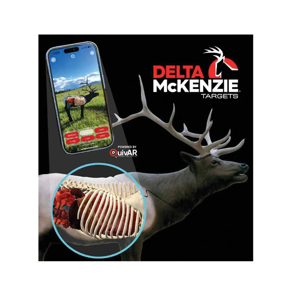Delta McKenzie Elk QuivAR Enabled Pro 3D Target