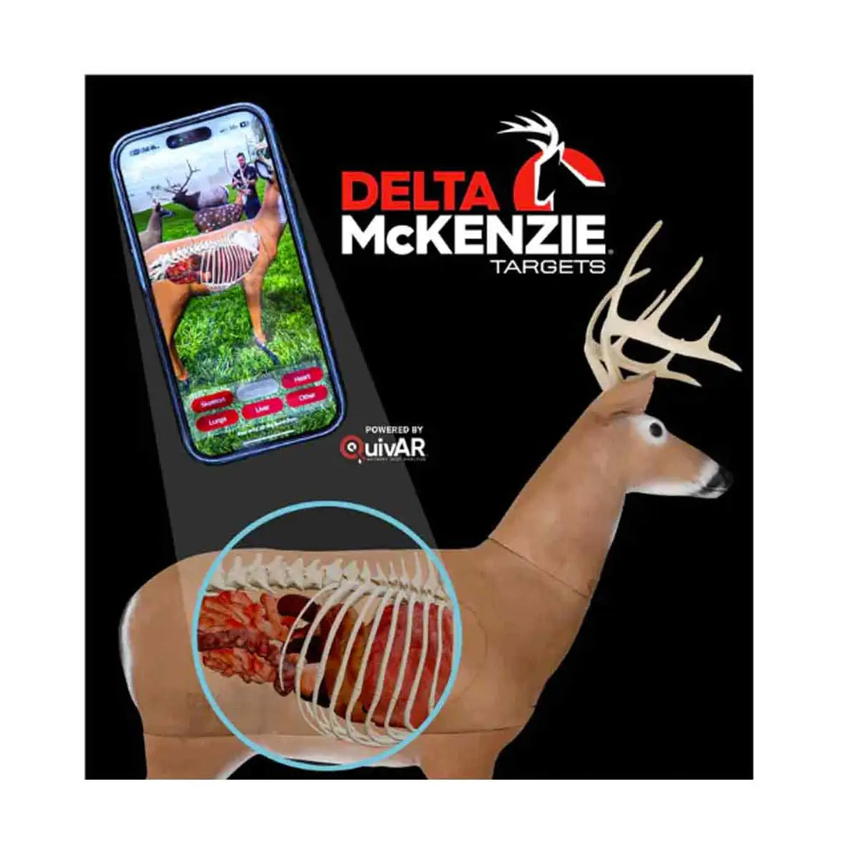 Delta McKenzie Big Daddy Buck QuivAR Enabled Pro 3D Target