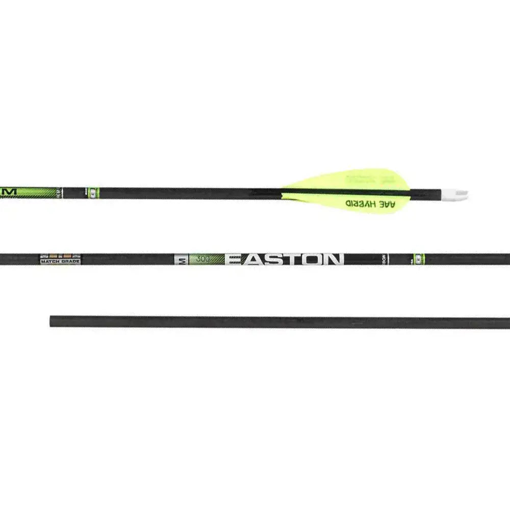 Easton Axis 5mm Match Grade Fletched Arrows w/HIT Inserts and Collars
