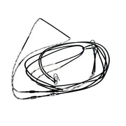 Black and White Bow String