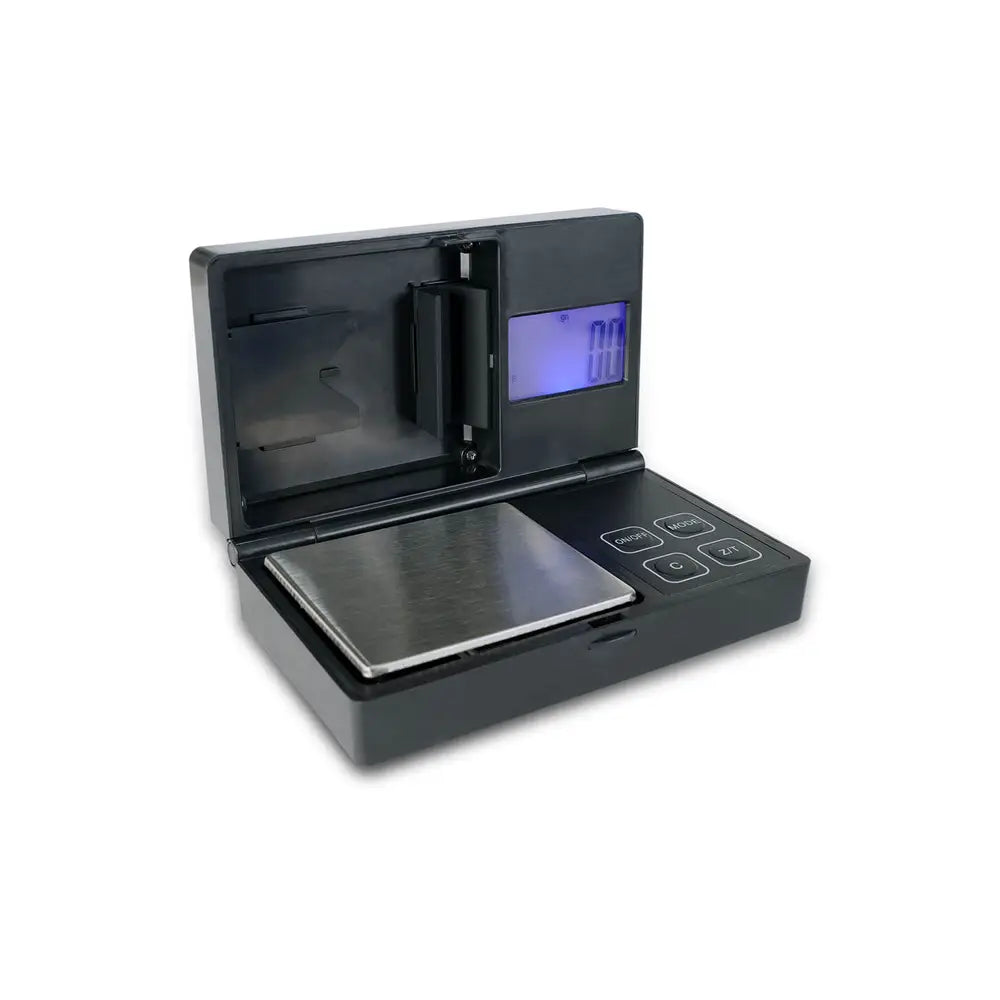Pro Grain Scale 2.0 digital arrow scale with rubber holder and F.O.C. cradle — available at Whale-Tales Archery