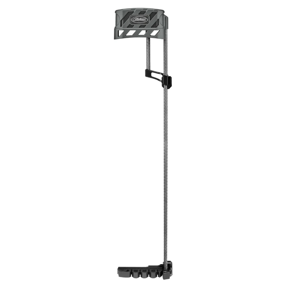 Mathews Lowpro detachable quiver in black with durable frame and adjustable attachment arm.