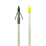 Muzzy Classic White Fish Arrow w/ Carp Point