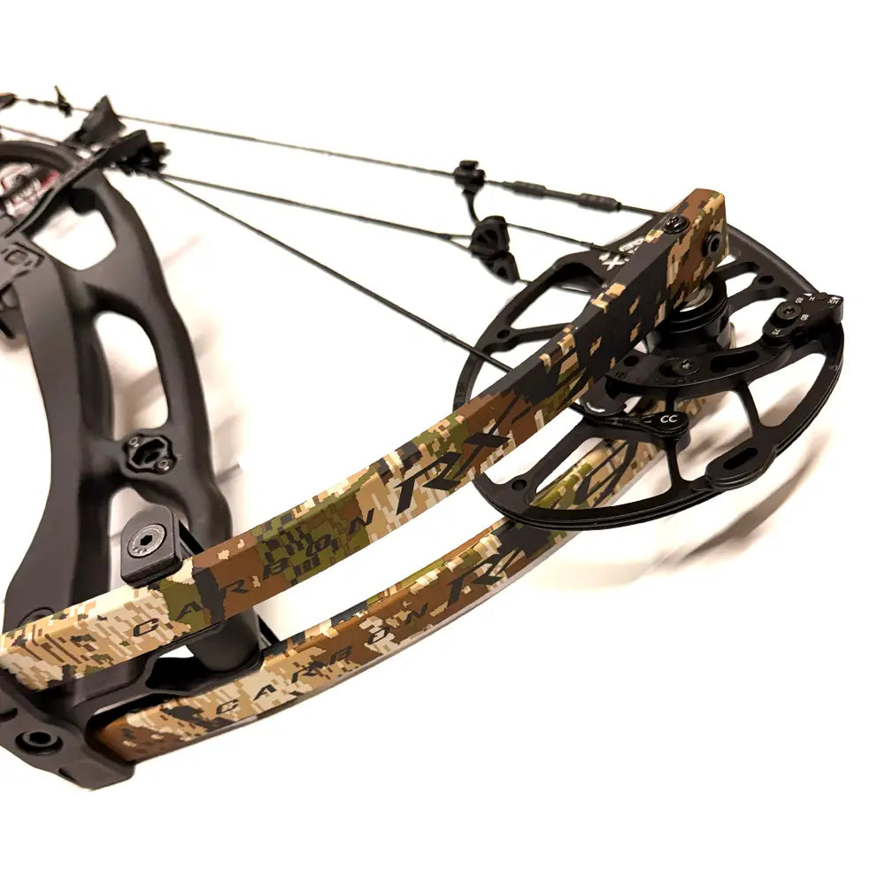 Hoyt Carbon RX-9 - Blackout Riser / Subalpine Limbs - Open Bow